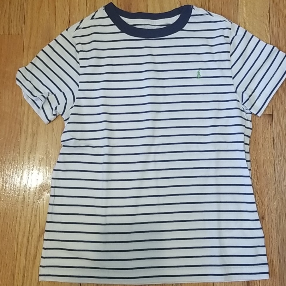 Polo boys classic crewneck striped tee